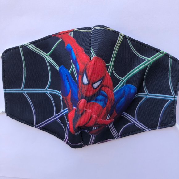 Kids boys face mask Spider man Superhero - Picture 3 of 4